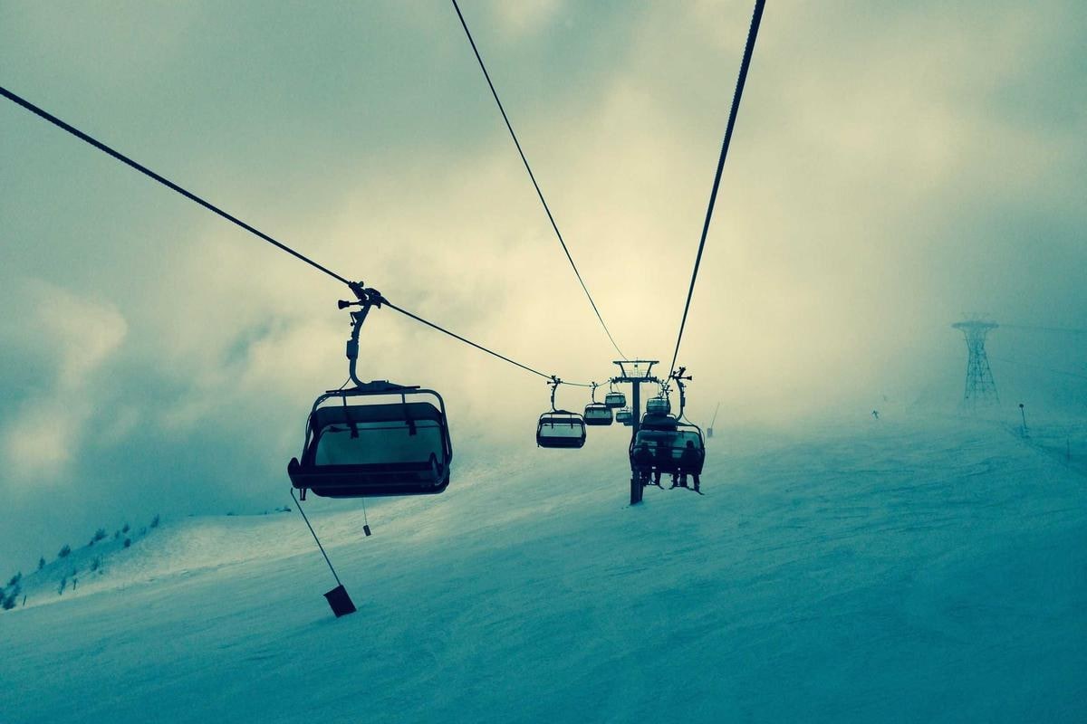 Kettle steam in a kitchen